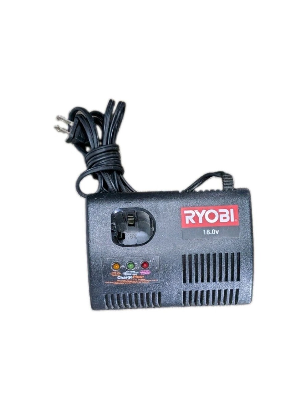 Genuine Ryobi ChargePlus+ Battery Charger - 18.0V P110 Class 2 NiCd - 140237023